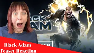 Black Adam Teaser REACTION!  DC FanDome 2021