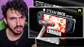 O Steam Deck Que Deu Errado - Gamera | Leozin React