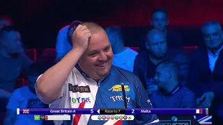 Great Britain vs Malta | 2019 World Cup of Pool | First Round