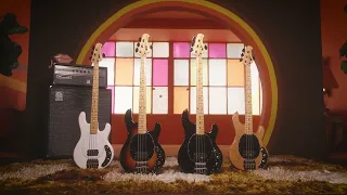 Ernie Ball Music Man: The Retro '70s StingRay Bass Guitar