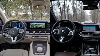 Mercedes GLE 2019 vs BMW X5 2019 | Interior Design