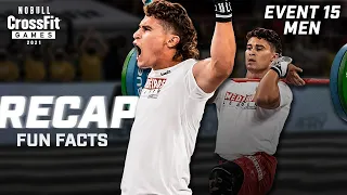 RECAP: Individual Men Event 15 — 2021 NOBULL CrossFit Games