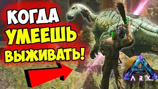 Выживаем на Abberation ХАРДКОР в ARK с НУЛЯ! Выбор ЛУЧШЕГО МЕСТА Для БАЗЫ! Встреча с ВАСИЛИСКОМ!