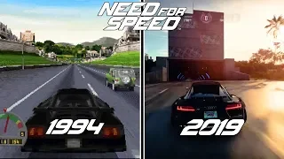 Need for Speed Games Evolution (1994 - 2019)