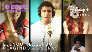 O Coro: Sucesso, Aqui Vou Eu | Elenco Reagindo às Cenas | Disney+