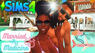 😍Island Honeymoon in The Sims 4😍❤Married to Medicine ❤sims 4 love story