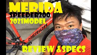 MERIDA speeder 200 700c hybrid 2021 model Bike check and Review