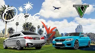 ГОНКИ В ГТА 5 РП OASIS RP BMW M5 F90 VS BMW M5 F90 LW НЕМЦИ ДЕЛАЮТ ВЕЩИ