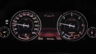 2014 BMW 530d xDrive Limousine 258 HP 0-100 km/h & 0-100 mph Acceleration GPS