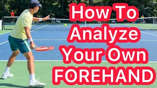 How To Quickly Improve Your Topspin Forehand With Video Analysis (Tennis Technique Explained)