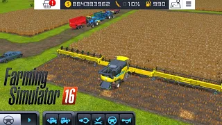 Fs 16,Crazy Wheat Cutting And Loading Selling In Fs 16,Farming Simulator 16,Gameplay@GAMERYT2525