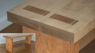 How to Make a Bench with Traditional Woodworking Joinery