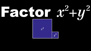 Factor a Sum of two Squares (visual proof)