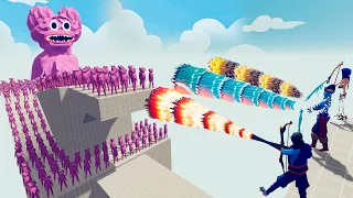 100x PINK HUGGY WUGGY + 1x GIANT vs EVERY GOD - TABS /Totally Accurate Battle Simulator