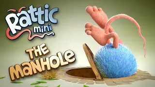 Funny Cartoon | Rattic Mini–The Manhole | Funny Cartoons For Kids | New Cartoons