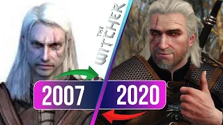 Evolution of The Witcher Games 2007 - 2021
