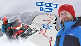 Nuorgamiin Moottorikelkalla 1500km Osa 1 - BMA