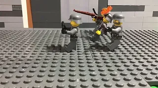 Lego ww2 Warsaw uprising test