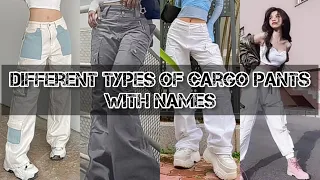 Different types of cargo pants with their names| Cargo pants for women and girls with names