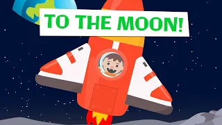 What's It Like to Go to the Moon, Roys Bedoys? - Astronauts for Kids - Read Aloud Children's Books