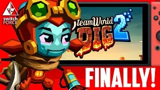 BEST SWITCH INDIE?! SteamWorld Dig 2 Gameplay - INTRO + IMPRESSIONS! (Nintendo Switch Gameplay)