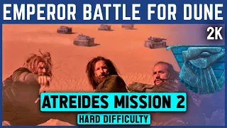 Emperor: Battle For Dune - Atreides Mission 2 - Hard Difficulty - 2K