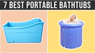 ✅Best Portable Bathtubs 2023-Top 7 Folding Bathtub Reviews