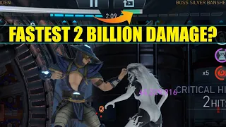 Speedrunning 2 Billion Damage With Raiden Injustice 2 Mobile