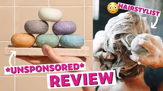 The Earthling Co. Shampoo Bar Review 👉🏻 WEIRDEST Shampoo I've EVER TRIED