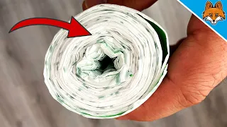 You have been using Trash Bags WRONG your WHOLE LIFE 💥 (GENIUS) 😱