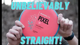 AXIOM PIXEL! Simon Line Putter! Insanely Straight! MVP Disc Golf Review