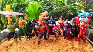 AVENGERS SUPERHERO TOYS, MARVEL'S SPIDER-MAN 2, HULK, IRON MAN, ULTRAMAN, SUPERMAN, BATMAN