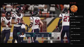 Texans vs Steelers simulation wk 3