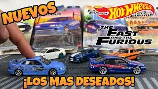 ABRO LA NUEVA SERIE HOT WHEELS PREMIUM FAST & FURIOUS / coches de MIA y VINCE