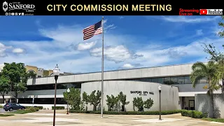 Live From the City of Sanford City Commission Meeting April 22, 2024