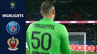 PARIS SAINT-GERMAIN - OGC NICE (0 - 0) - Highlights - (PSG - OGCN) / 2021-2022