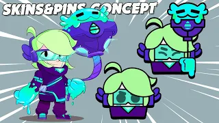 Skins & Pins Concept | Brawl Stars