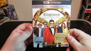 Kingsman: The Golden Circle 4K UHD Bluray Unboxing!