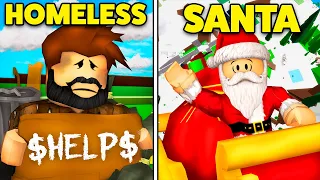 HOMELESS To SANTA.. (Brookhaven RP)