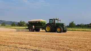 Leu Lohnunternehmen: Getreideernte, Strohballen pressen, Kalk streuen, Ansaat 2023