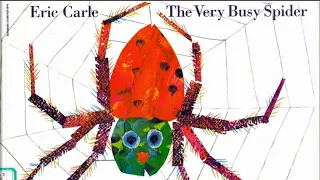 #The Very Busy Spider by Eric Carle. #learntoread #preschoollearning