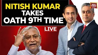 Nitish Kumar LIVE Updates: Bihar CM Resigns  | Nitish Kumar Joins BJP | Rajdeep Sardesai LIVE