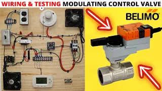 HVAC TRAINING BOARD: Wiring & Testing A Belimo Modulating Control Valve (Modulating Actuator Theory)