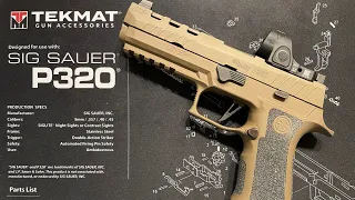2023: Direct mount #trijicon SRO red dot onto a Sig Sauer P320-XFive DH3 9mm pistol