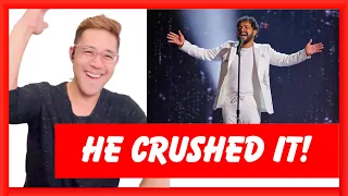 Music Producer reacts to Gabriel Henrique AGT Qualifiers Something Beautiful