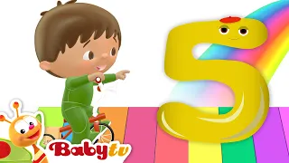 Number Five and His Balloon🎈​5️⃣ | Numbers for Toddlers | Charlie & the Numbers @BabyTV