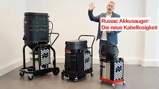 RUWAC AKKUSAUGER | Die neue Kabellosigkeit