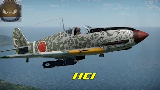 War Thunder SIM - Ki 61 HEI - With Friends