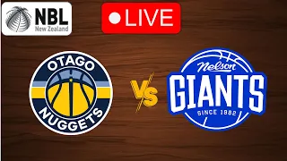 🔴 Live: Otago Nuggets vs Nelson Giants | Live PLay by Play Scoreboard