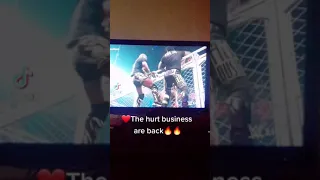 🥺The Hurt Business reunite again❤ (Reaction) #sheltonbenjamin #Cedricalexander #bobbylashley